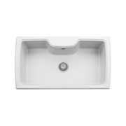 Samet Sink 88x50 Granito Vasconebi 1 bowl white