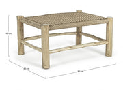 Lampok synthetic fiber garden table