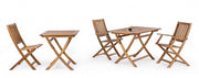 Rectangular folding garden table 120x70x h73 cm