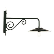 Long Small wall lamp antique graphite line