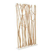 Aili screen in natural wood 100x18,5x180h cm