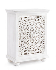 2-door sideboard in white wood Alinta