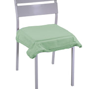 Aqua green squared amelie cushion cm40x40h4