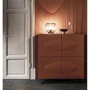 Modern style table lamp in black h 25