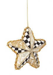12x Gold Star Chess Pendant
