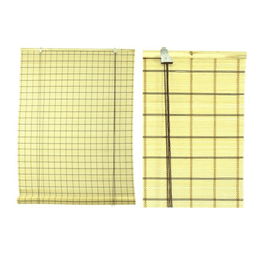 Walnut line wicker shutter cm150xh300x12
