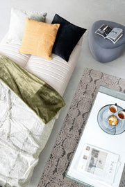 Delhi modern retro viscose carpet 160 x 230 cm