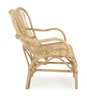 CLARITA two seater rattan outdoor sofa 119x83x h87 cm