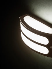 E27 white squba line wall lamp