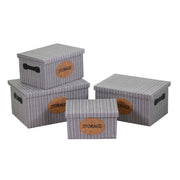 Rectangular gray tissue box 1-4cm40x30h22