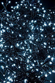 6x Cluster768L White 3mm Wire Green Ip44