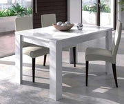 Kendra table Cm. 90 x 140-190 x 78h White Kit