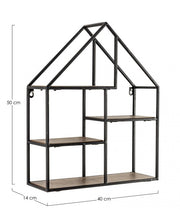 4x 4P Shape House Shelf