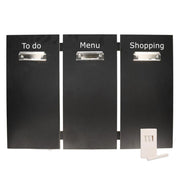 Shopping blackboard with memo holder and chalk cm60x40x2,5