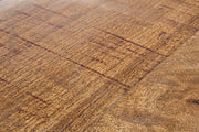Design style white coffee table in recycled wood cm Ø90 - 38