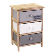 Brenda chest of drawers button 3 drawers cm40x29h58