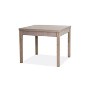 Elm folding dining table in melamine wood cm 90x90 - 180
