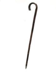 Dark rustic stick w/iron tip