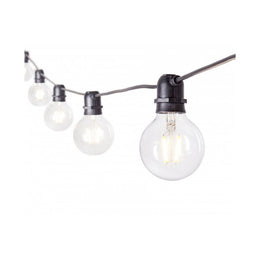 External chain lights Brillant 10 transparent led 8.4m