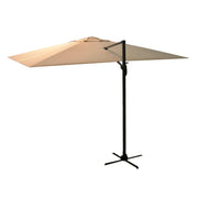 New Michigan aluminum umbrella 3x4 cm sand without valance