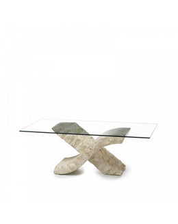 Coffee table 120 x 60 - Transparent - Xenon