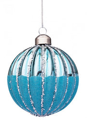 12x Blue Vt Segment Sphere D80