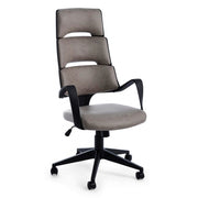 Bart modern executive office chair in gray fabric