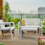Outdoor lounge set Emily Lounge white Keter