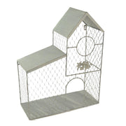 Gray gardening house cage cm40x51x17
