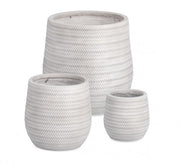 Set3 P.Vaso Braiding Bomb Bianco