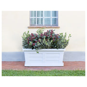 80 cm ice wooden planter for garden plants and flowers without saucer (product code 31182).