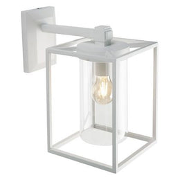 Bottom Wall Lamp E27 domus white line