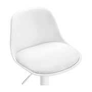 Adjustable Completely White Stool 36x40x85 cm
