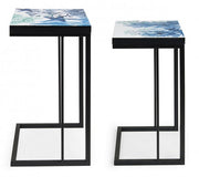 Set of two furnishing coffee tables bizzotto