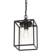 Pendant E27 black domus line