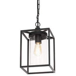 Pendant E27 black domus line