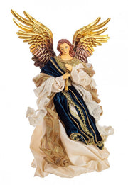 Elegant Blu-Oro H36 Stand by Angelo Eden - 36x36x36cm