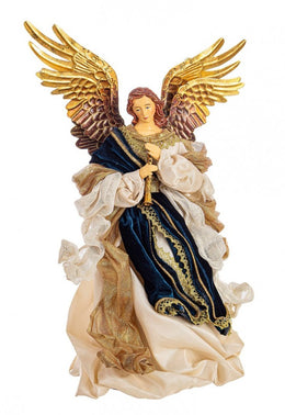 Elegant Blu-Oro H36 Stand by Angelo Eden - 36x36x36cm