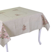Tablecloth style 11 beige cm140x180