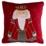 Red king fabric cushion cm40x40x12
