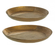 Set2 Plate Decor Hammel Gold