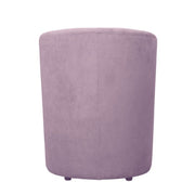 Fabric armchair with removable pouf DJERBA Antique Pink 63,5x 62,5x h76 cm