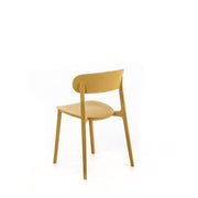 Sedia in polypropylene cinquefoil, 48 x 52 x 77,5h cm