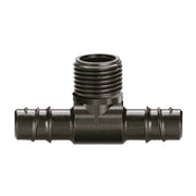 Three-way fitting with 1-2 