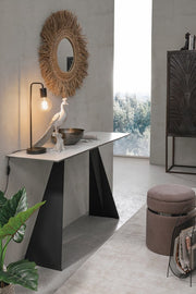 Mirror with Natural Illusion frame Cod.0242648