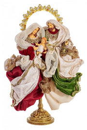 1x Raphael Stand Color H53 - Sacred Family Sculpture