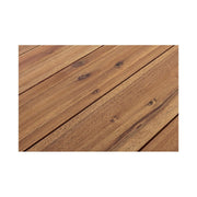 Helsinki anthracite-natural table 130x130 cm