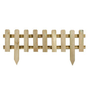 Wooden fence 75cm Verdelook