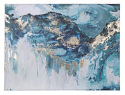 Village painting 120x90 cm oil on canvas