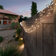 Solar Cluster Lights with 8 Sparkling Effects L 1400 cm